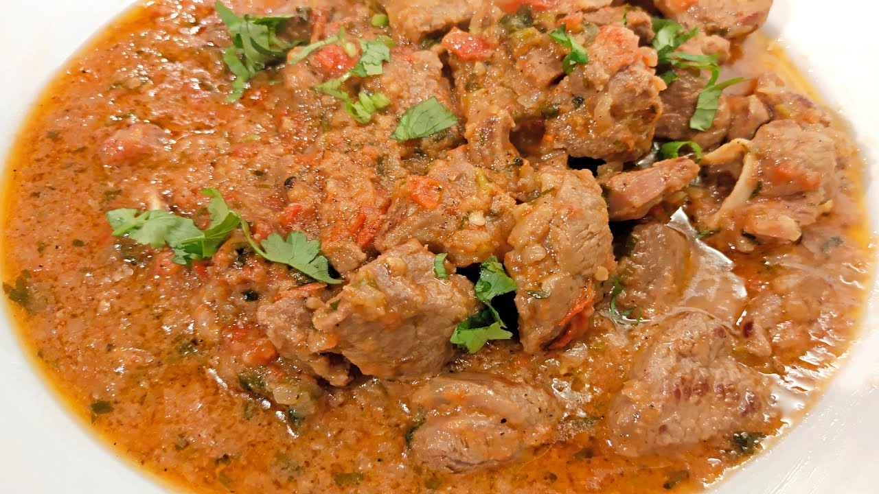 Lamb Karahi Recipe great / Lamm Karahi Bestes Rezept YouTube
