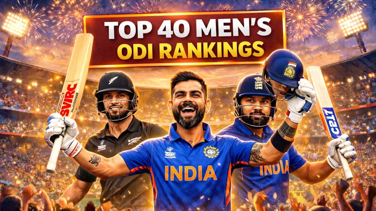 ICC Men’s ODI Rankings 🔥 | Who Rules World Cricket?