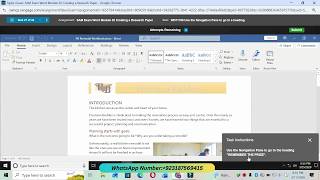 Sam Exam Word Module 02 Creating a Research Paper