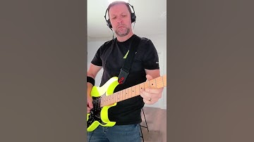 Thumbnail of Iron Maiden - Wasted Years guitar cover #riffoftheday