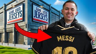 I Explored A Warehouse Full Of GAME USED Jerseys! 👀