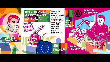 Open Culture & Copyright in Europe (Graphic Recording)
