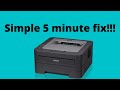 HL-2240 printer brother printer does not pick up paper fix quick fix printer error Full tutorial