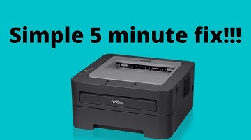 HL-2240 printer brother printer does not pick up paper fix quick fix printer error Full tutorial
