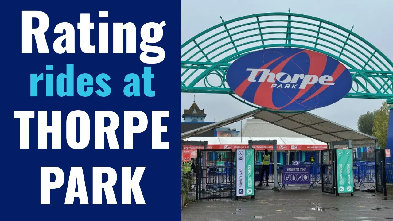 Thorpe Park ride tierlist!