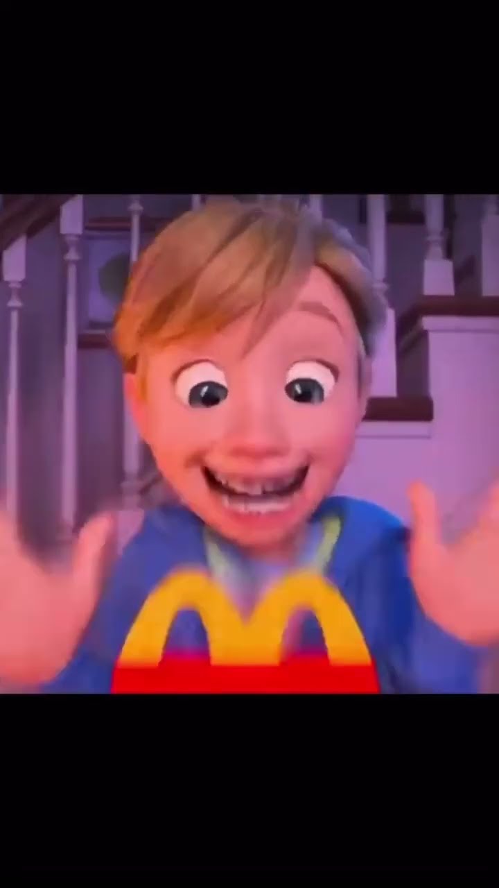 Anger clearly loves his McNuggets #insideout #insideout2 #riley #pixar ...