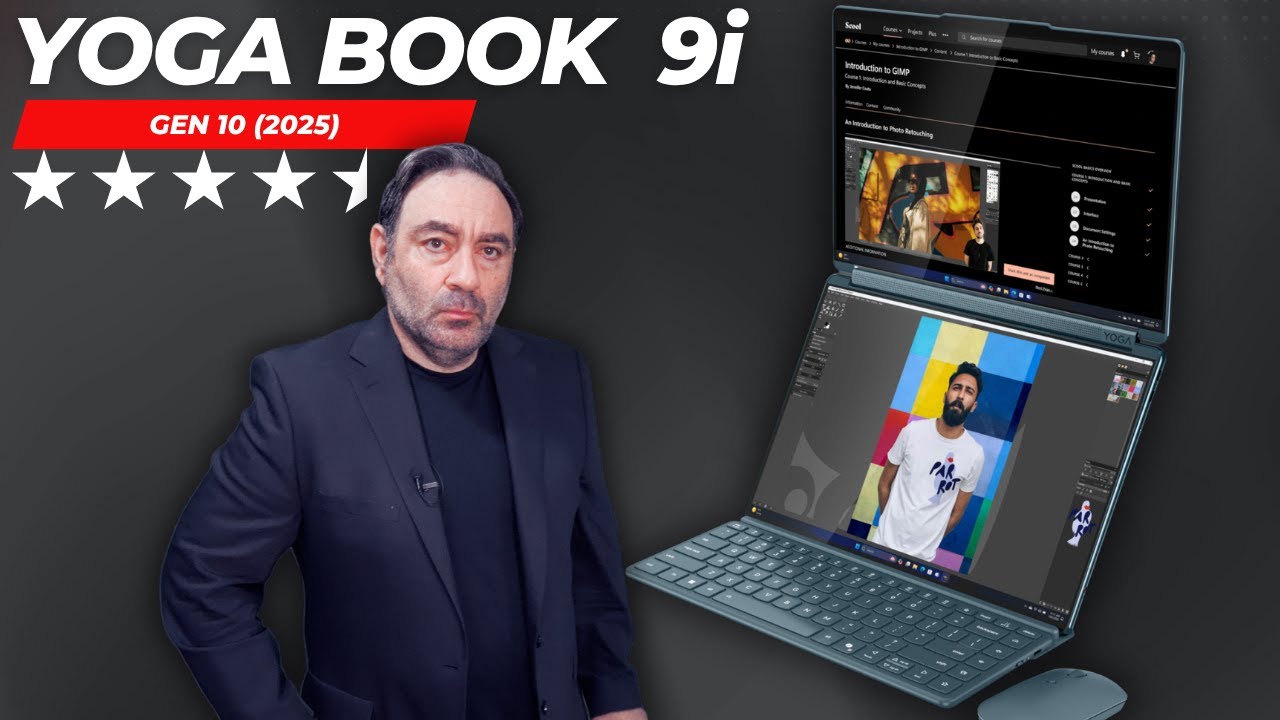 New Laptop Lenovo Yoga Book 9i 32GB Intel Core Ultra 7 SSD 1T
