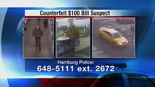 Man suspected of using counterfeit bills