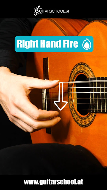 Guitar Right Hand Fire 🔥 Flamenco Triplets Tutorial