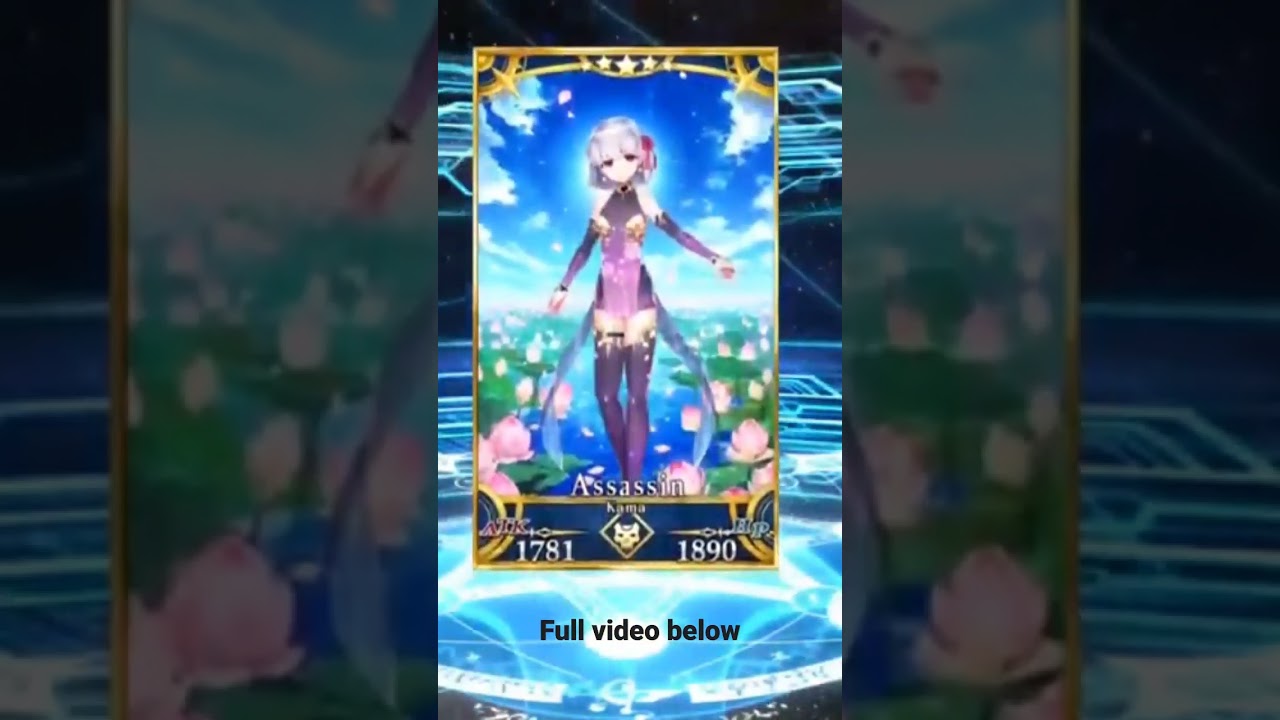 The most insane Triple Kama pull in FGO history