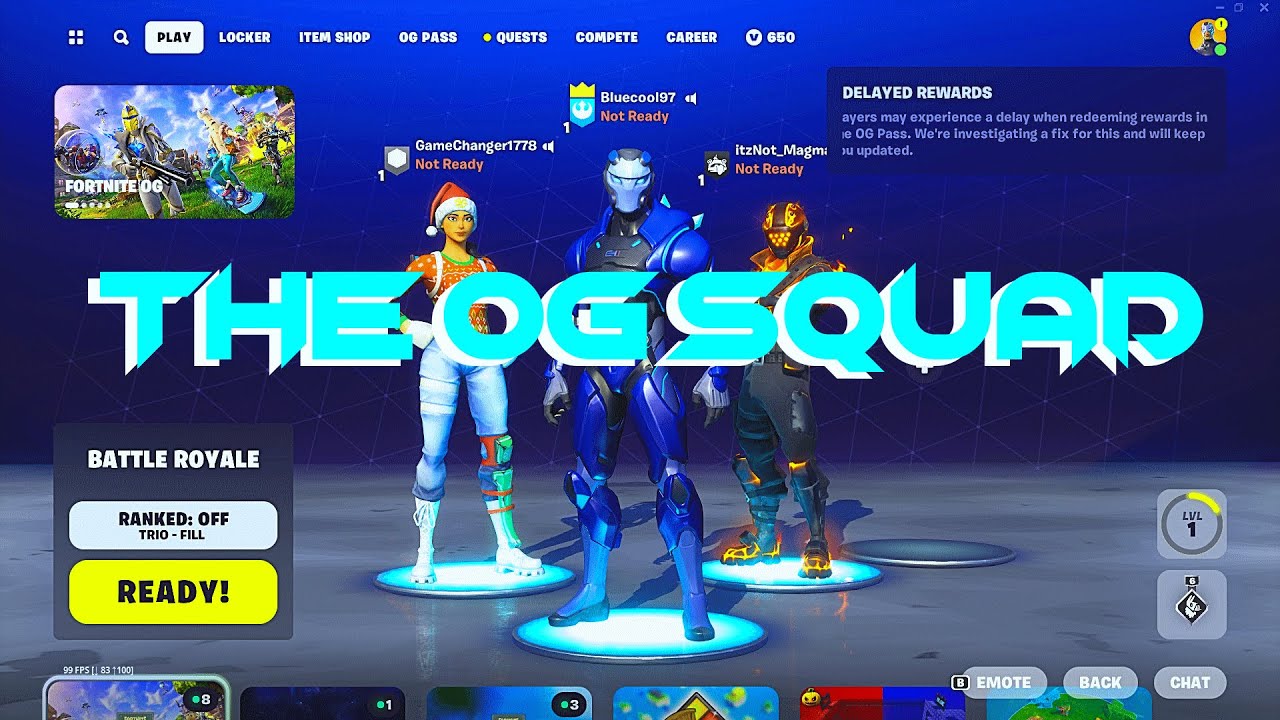 OG Fortnite - The Old Squad Is BACK! - YouTube