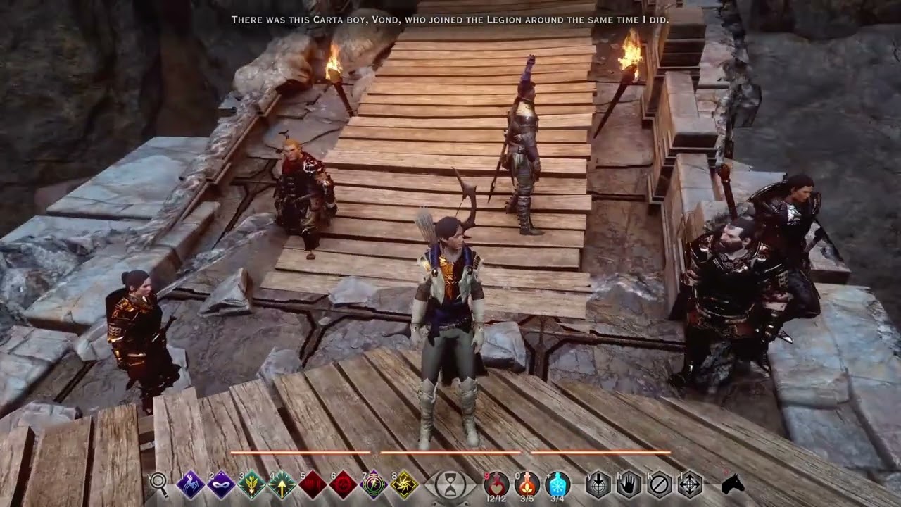 Renn tells a story | Dragon Age: Inquisition – The Descent