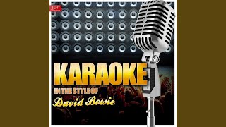 Magic Dance (In the Style of David Bowie) (Karaoke Version)