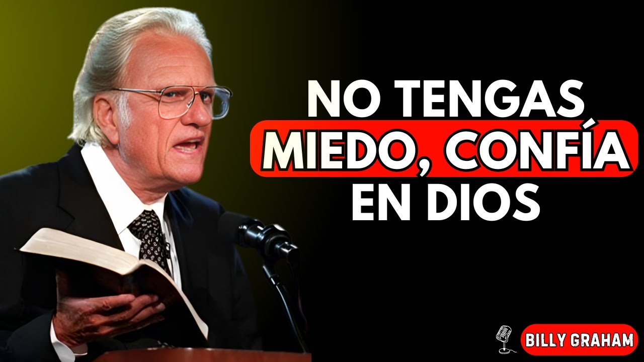 ASI CALMA DIOS TU ANSIEDAD | MENSAJE PODEROSO DE BILLY GRAHAM