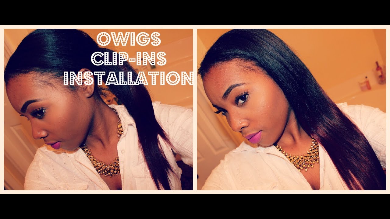 Installation| Owigs Clip Ins + Win Free Hair