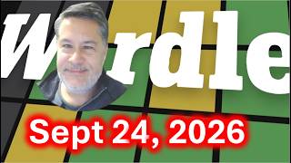 Art Plays Wordle For Thursday September 24