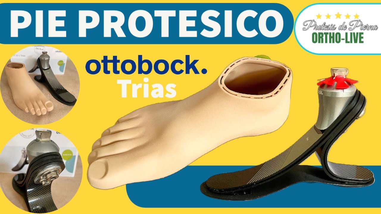 Pie Trias Ottobock - AHORA CON RESISTENCIA AL AGUA - ORTHO-LIVE #mexico