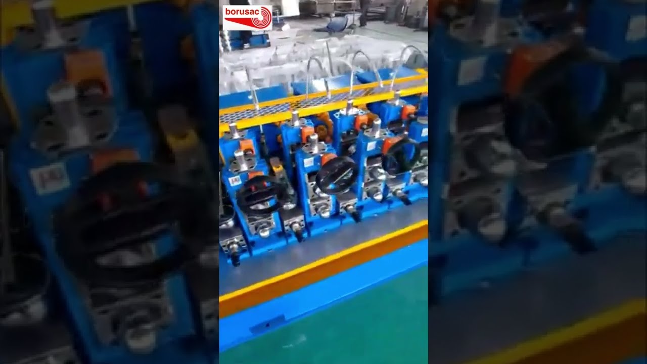 ERW25 boru profil hattı, welded tube mill, www.borusac.com