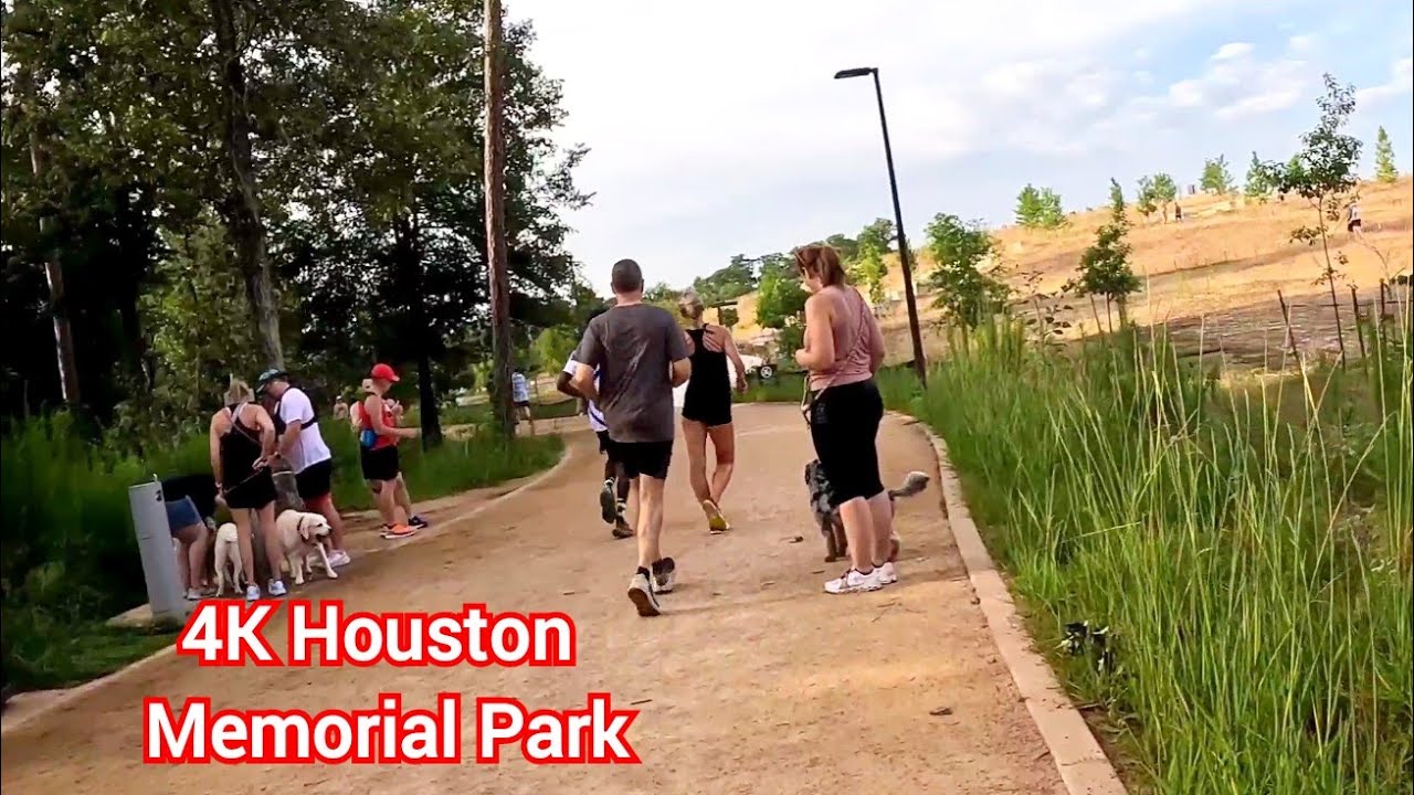 Houston Memorial Park Texas 4K Walk Tour