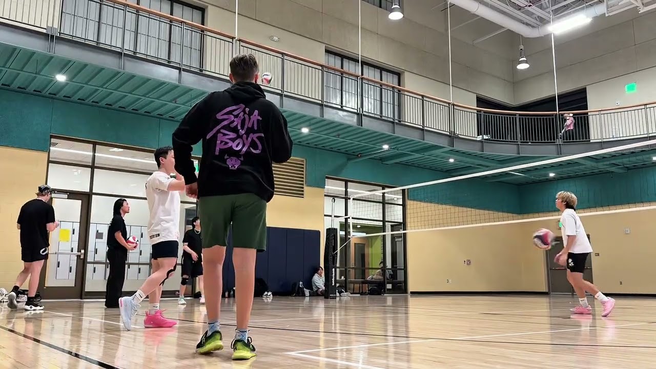 VB Open Gyms Hitting Lines 02/26