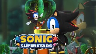Sonic Superstars (DLC) | Sonic in Shadow Costume Gameplay