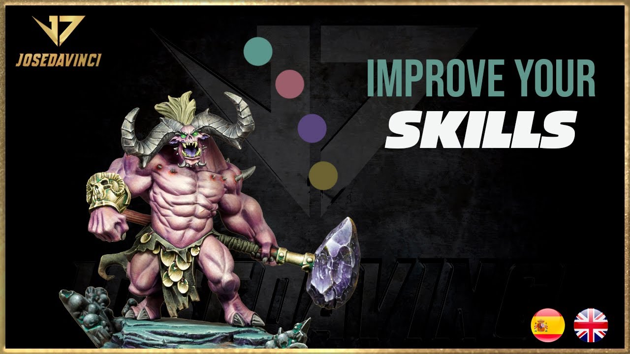 Teoría del color: Trucos para PINTAR MINIATURAS / Theory color: Tips for PAINTING MINIATURES