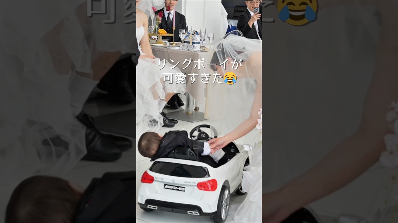 リングボーイ、まさかの展開に会場がほっこり😂💍