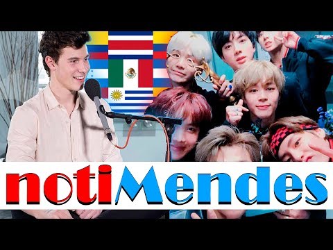 Shawn Mendes menciona países latinos y ¿habla sobre BTS? *notiMendes*