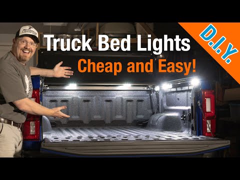 Video: Kako postaviti svjetla na krevet kamiona?