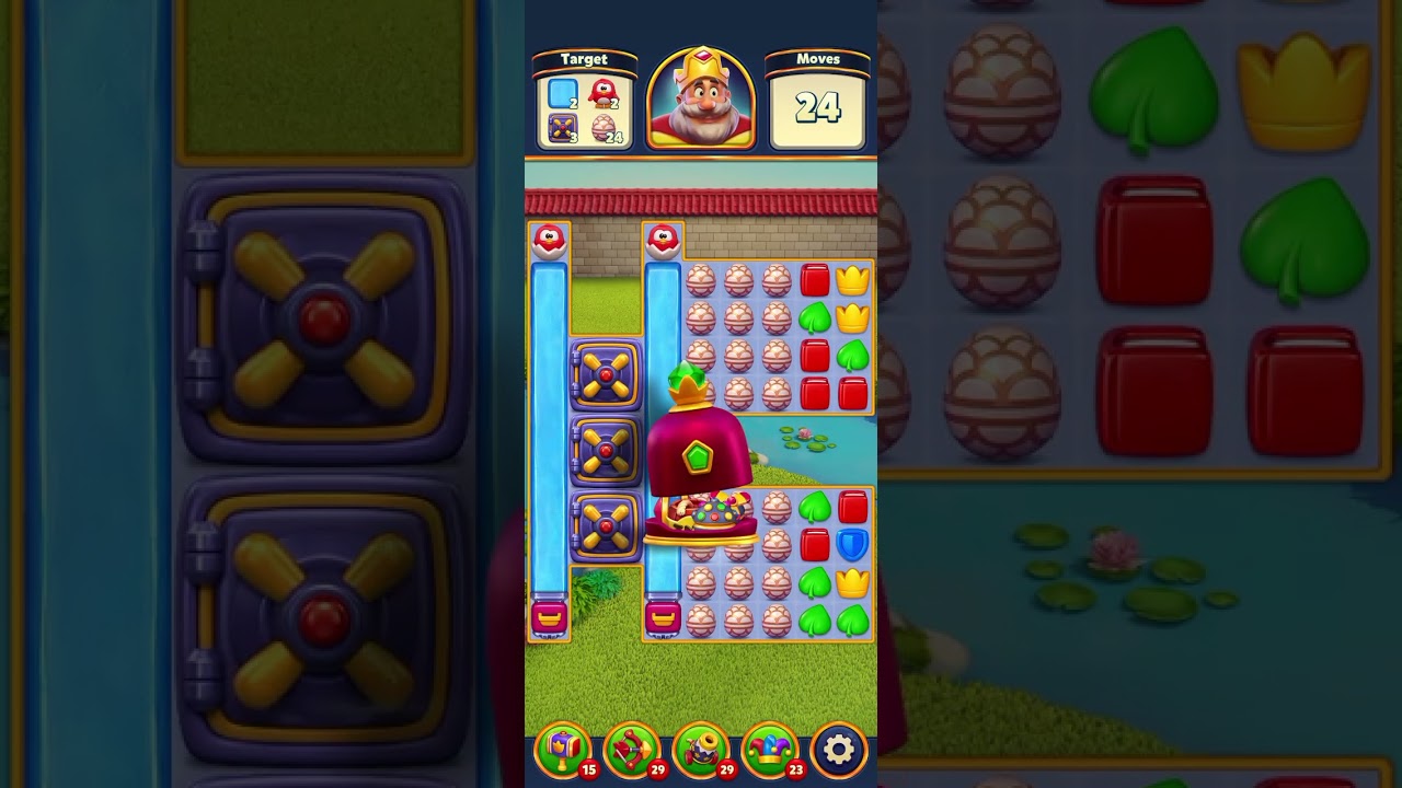 Royal Match Gameplay Walkthrough Level 246-250 Area 13
