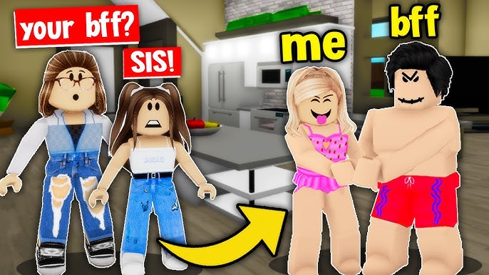 slender girl hired me to spy on her oder boyfriend in ROBLOX BROOKHAVEN RP!  