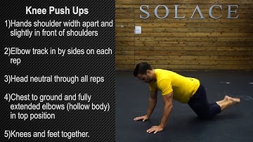 Knee Push Ups