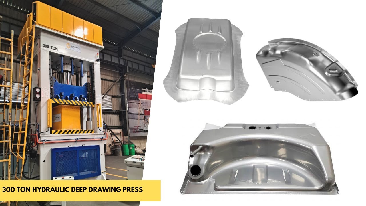 300 TON HYDRAULIC DEEP DRAWING PRESS | INCREDIBLE MACHINES - RAJKOT, GUJARAT