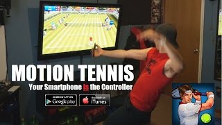 Motion Tennis: Chromecast Wii Type Games for TV screenshot 4