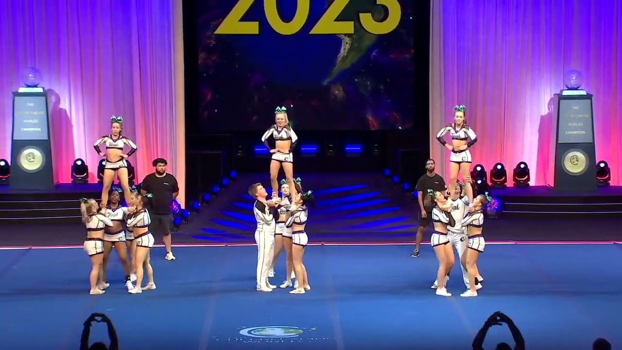 Charlotte Allstar Cheerleading - Teal in Finals at The Cheerleading Worlds 2023