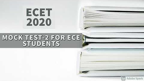 ECET MOCK TEST-2 FOR ECE STUDENTS || COMMUNICATION SYSTEMS
