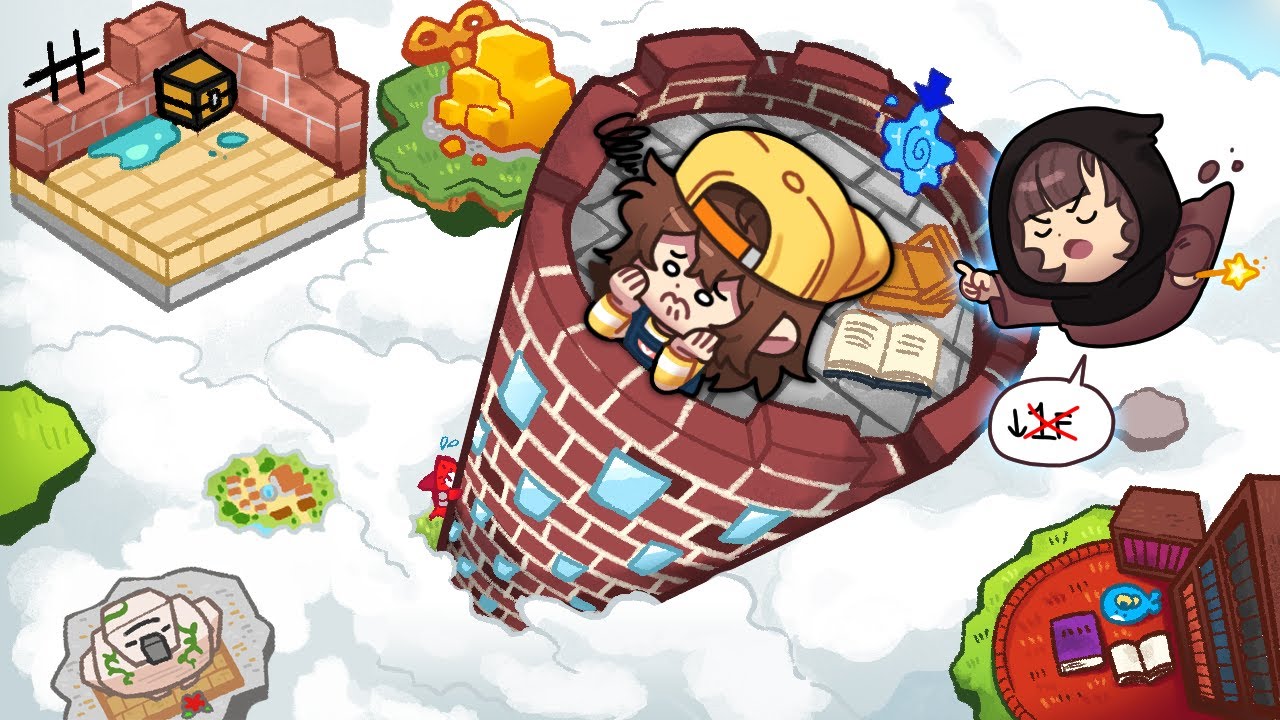 왕자 안와서 혼자하는 뜰푼젤의 탑 탈출기