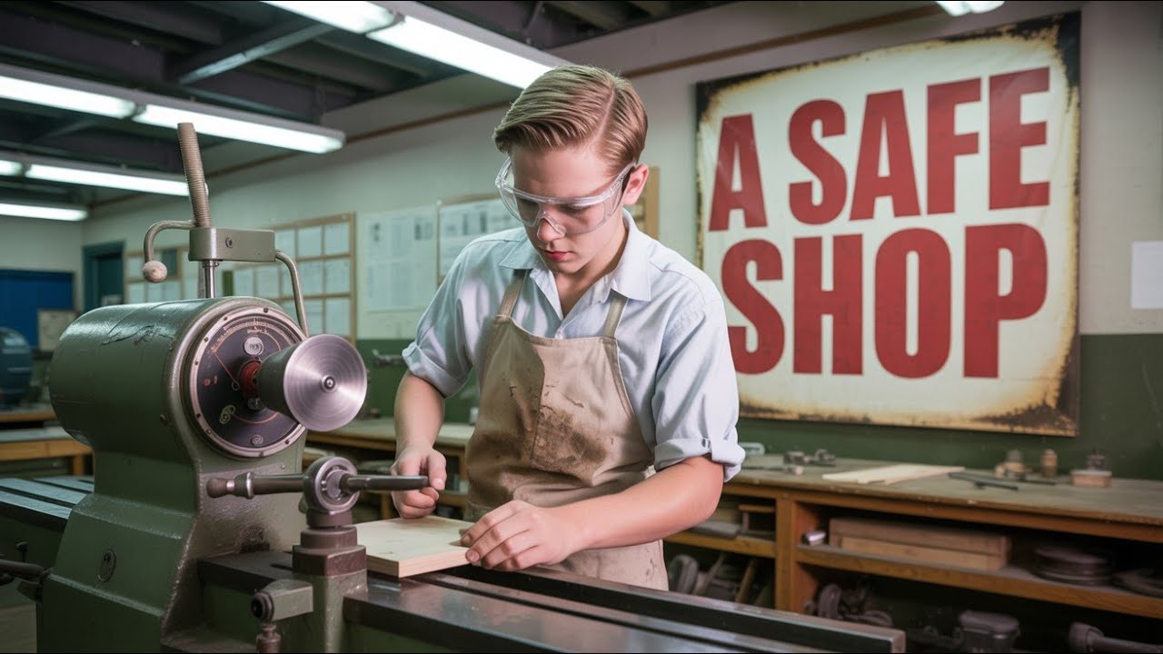 A Safe Shop – Vintage 16mm Classroom Film About Shop Class Safety ...