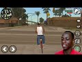 Playing GTA SanAdreas the first mission on phone #1 #Ugand#Africa.
