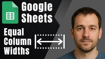 Google Sheets: How to Make All Columns the Same Width (Quick Formatting Tip)