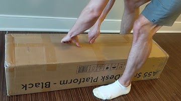 Unboxing Autonomous.ai SmartDesk DIY Kit - Black (A55)