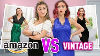 Amazon VS My Mom’s Prom Dresses | Under $20 #WithMe