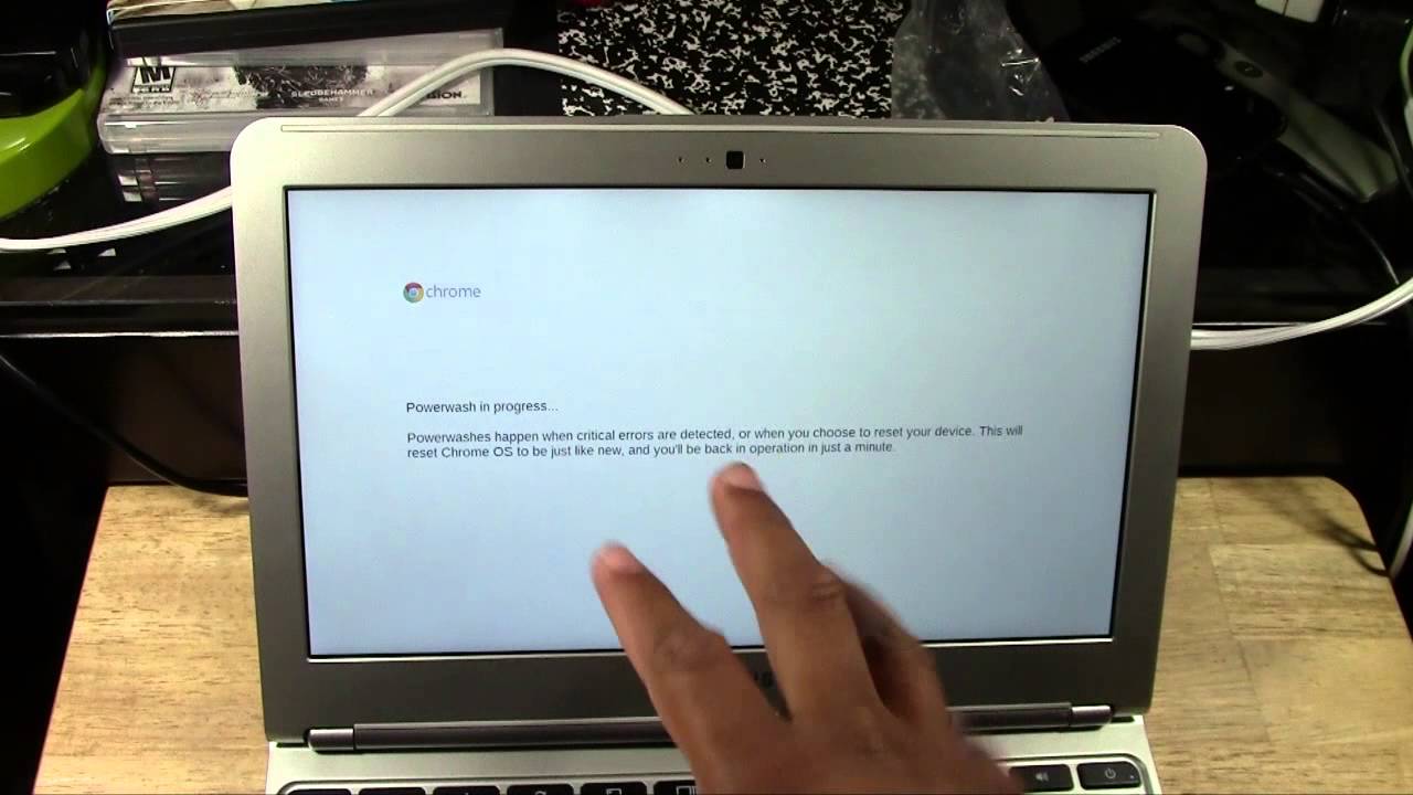 Chromebook: How to Reset Back to Factory Settings​​​  H5TechVideos​​​