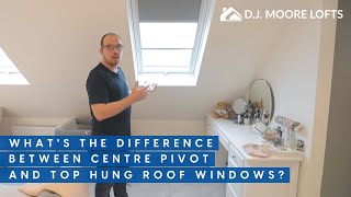 What's The Difference Between Centre Pivot and Top Hung Roof Windows?