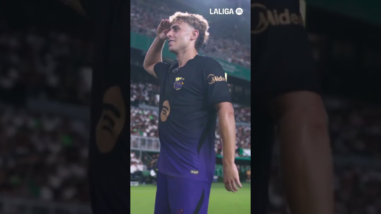 Fermín 🤝 Gordon #LaLigaHighlights #fcbarcelona #shorts