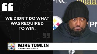 Mike Tomlin WALKS OUT MID-QUESTION following LOSS to Bills: What's NEXT for Steelers? | CBS Sports