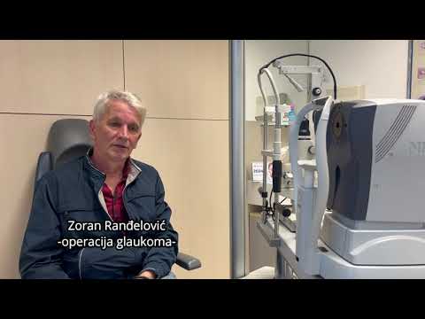 Operacija glaukoma primenom najnovijeg implanta, specijalna bolnica Sveti Vid