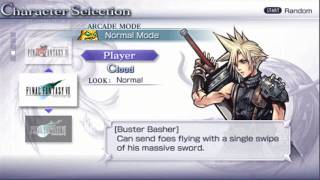 Dissidia: Final Fantasy - English Demo Gameplay