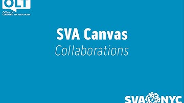 Collaborations in Canvas