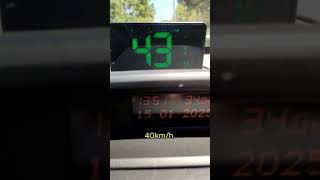 Velocímetro digital universal para auto señal GPS #automobile #mecanicoadomicilio